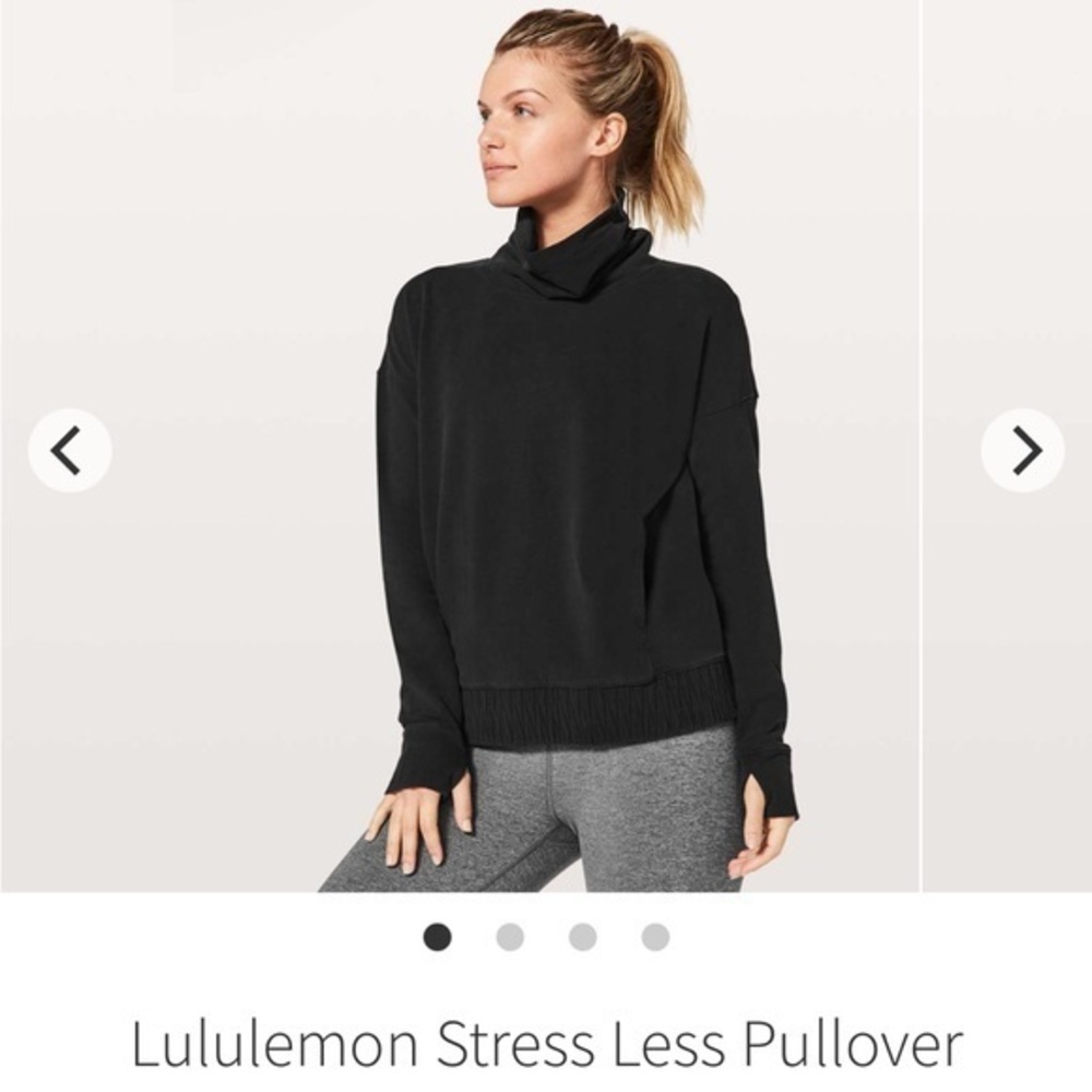 Lululemon stress less pullover